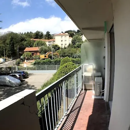 Bas Cimiez- Coquet F1, Climatisee, Parking Apartament *